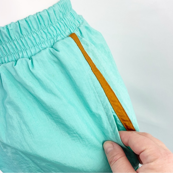 Vintage East West Turquoise Floral Fruit Print 2-Piece Tracksuit Jacket & Pants - Picture 12 of 13